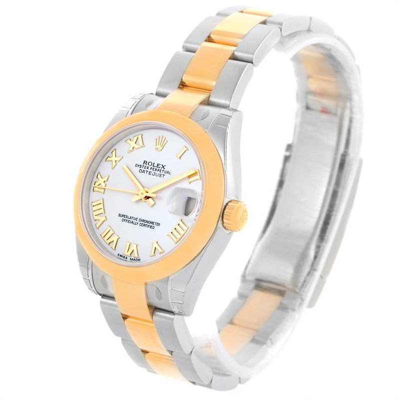 Rolex Datejust Midsize Steel 18k Yellow Gold Watch 178243WRO Unworn SwissWatchExpo