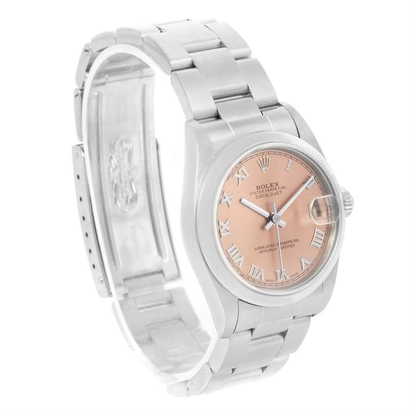 rolex datejust salmon