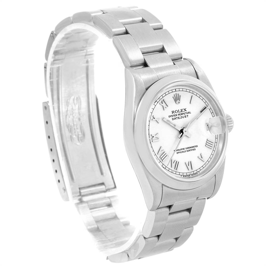 rolex datejust 31 white dial