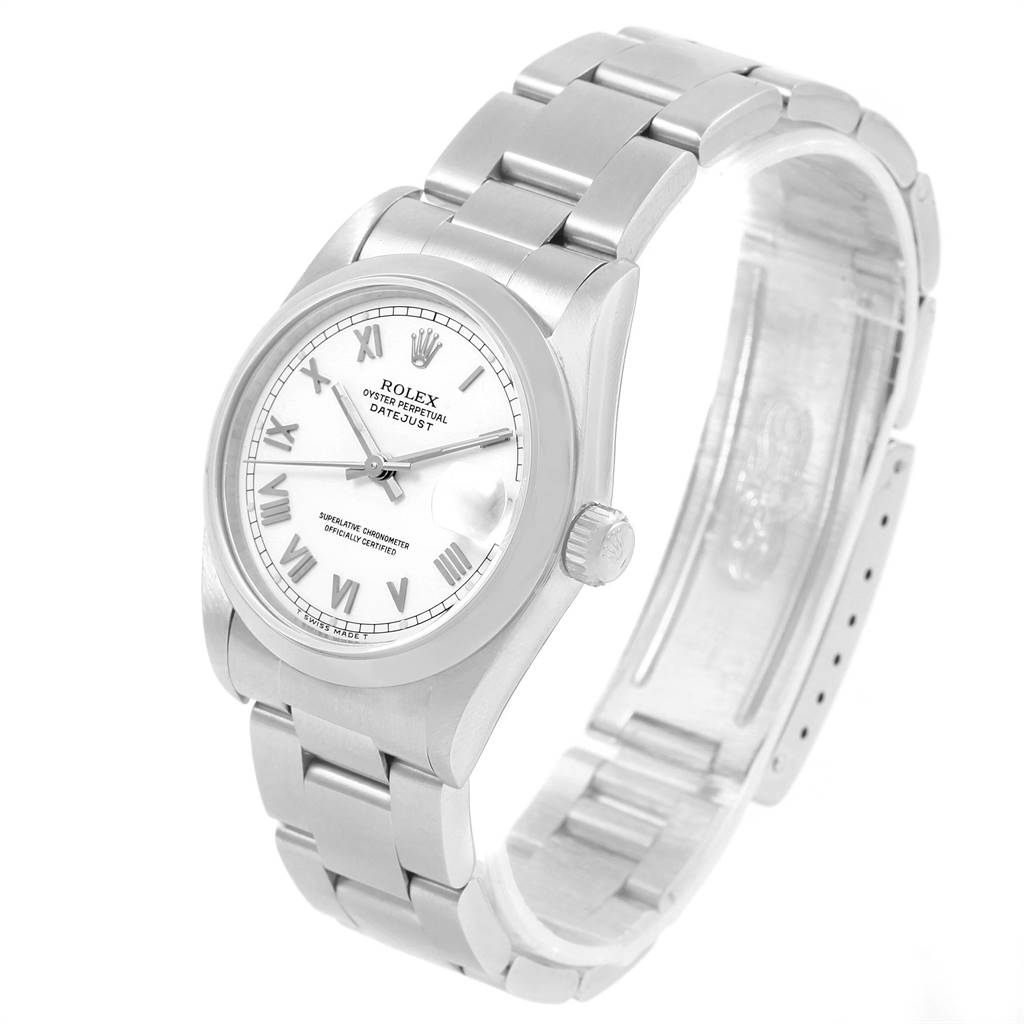 rolex datejust 31 white dial