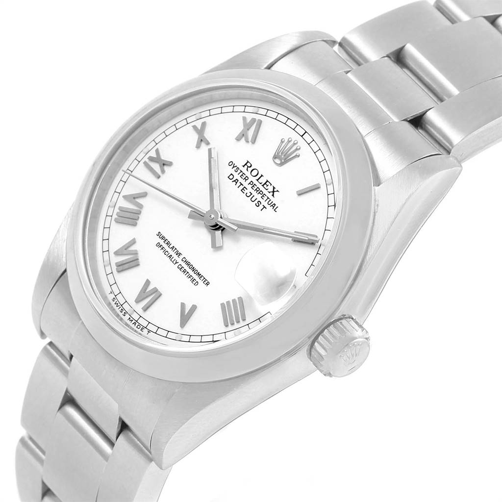 rolex datejust 31 white dial