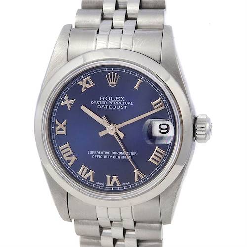 Photo of Rolex Oyster Perpetual Midsize Ss Watch 78240 Beauty