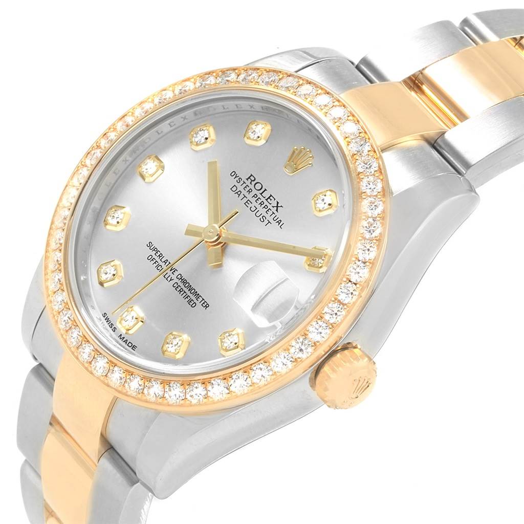 rolex datejust 31 steel and yellow gold