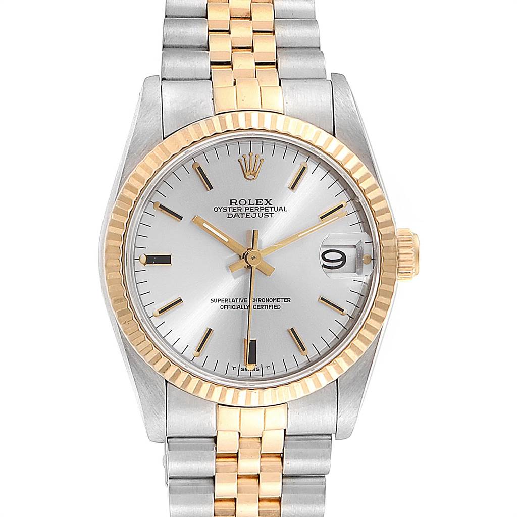 ladies gold and silver rolex watches