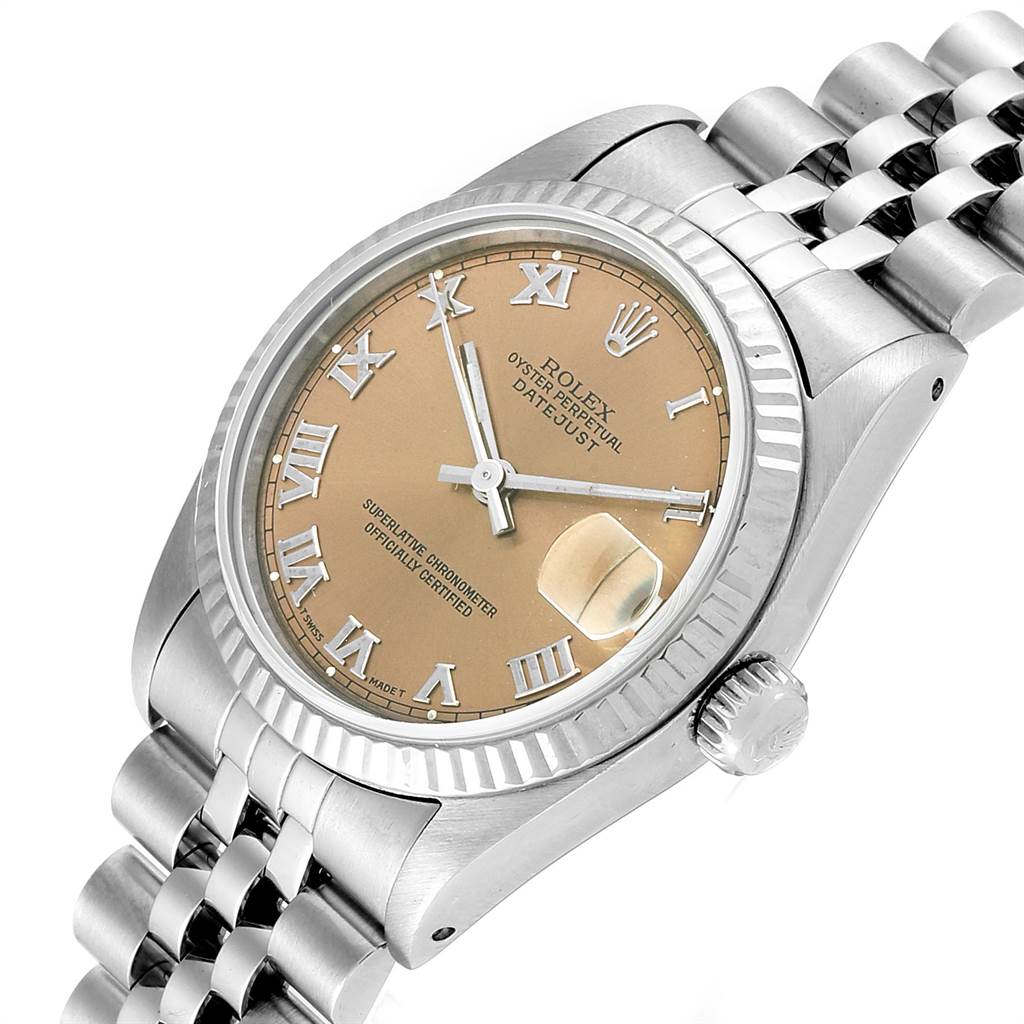 rolex datejust salmon