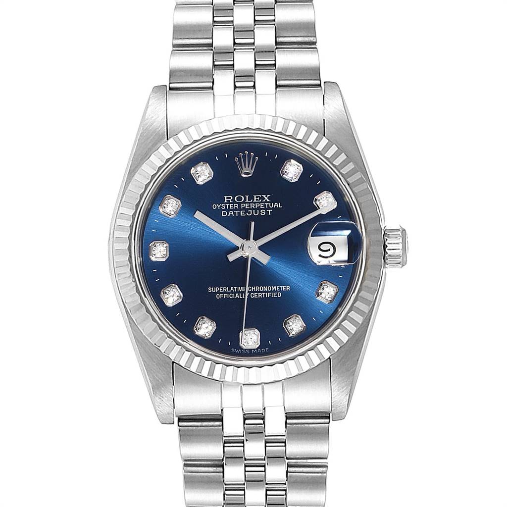 white gold diamond rolex