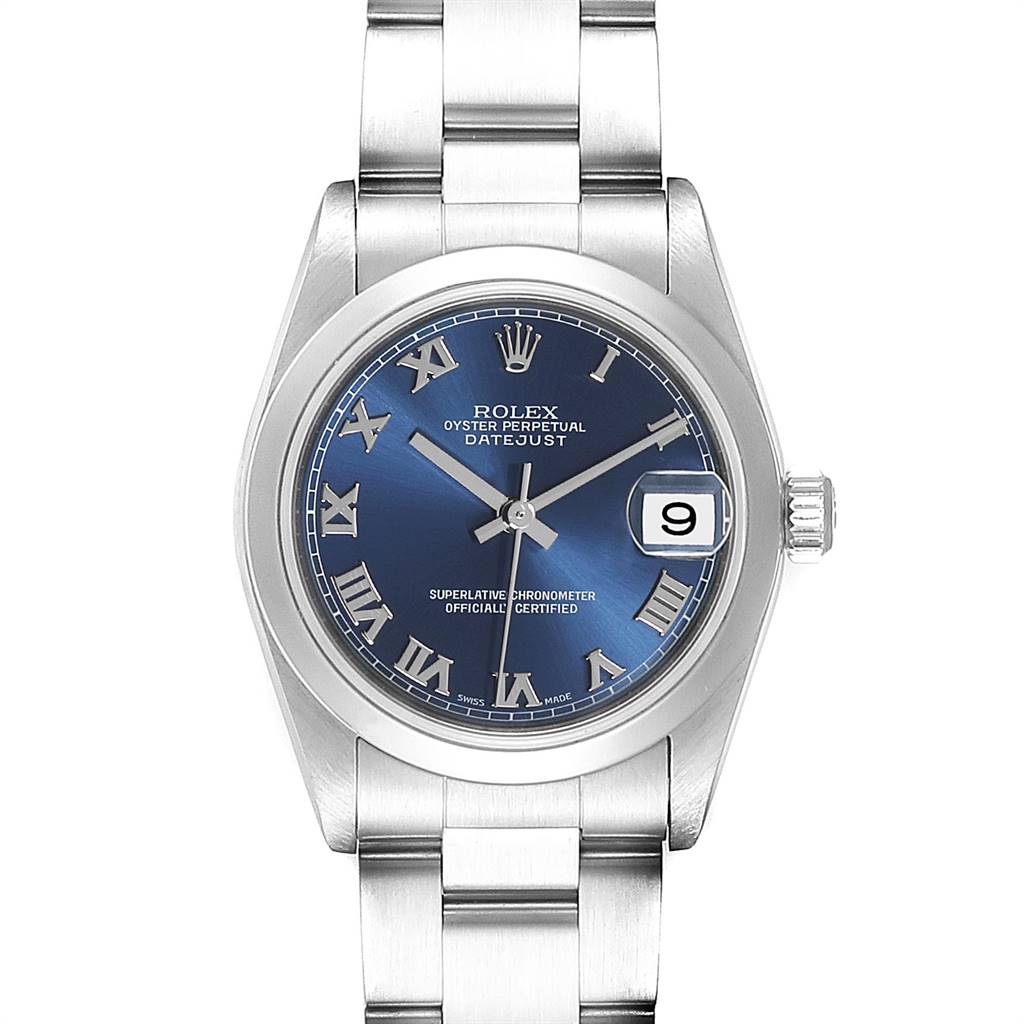 Rolex Datejust 31 Midsize Blue Dial Steel Ladies Watch 78240 ...