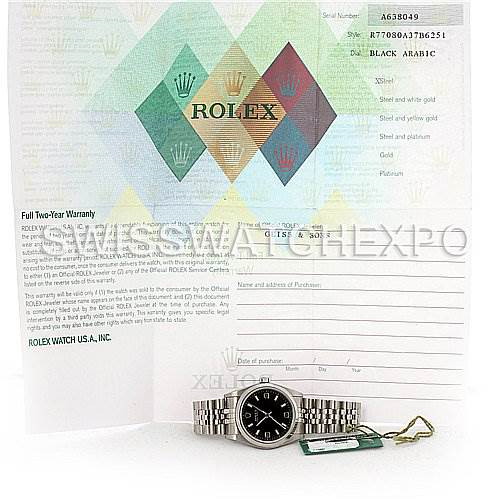 Rolex Mid-Size Stainless Steel 77080 | Stock 4012 | SwissWatchExpo