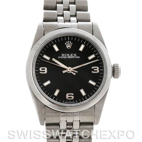 Photo of Rolex Midsize Oyster Perpetual Stainless Steel Watch 67480