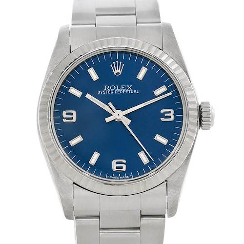 Photo of Rolex Midsize Oyster Perpetual  Steel 18K white Gold Watch 67514