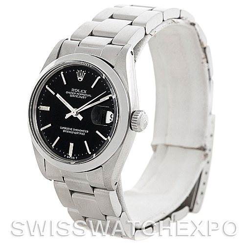 Rolex Midsize Datejust Steel Watch 6824 SwissWatchExpo