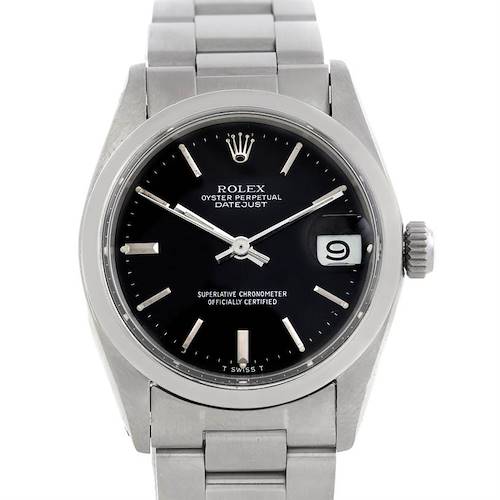 Photo of Rolex Midsize Datejust Steel Watch 6824
