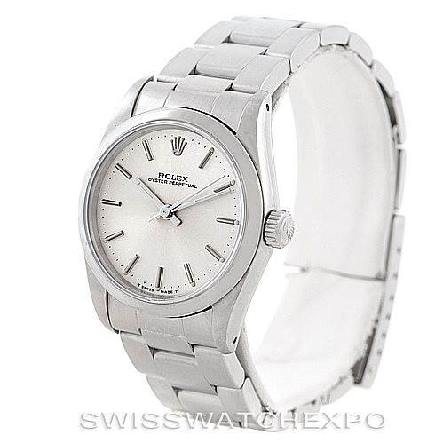 Rolex Midsize Oyster Perpetual Steel Watch 67480 SwissWatchExpo