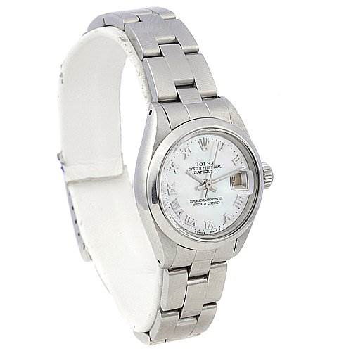 Rolex Date Ladies Ss Mother-of-pearl Dial Watch 6917 SwissWatchExpo