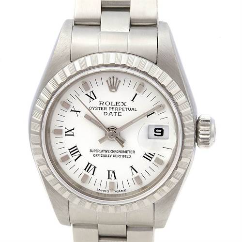 Photo of Rolex Date Oyster Perpetual Ladies Ss Watch 79240