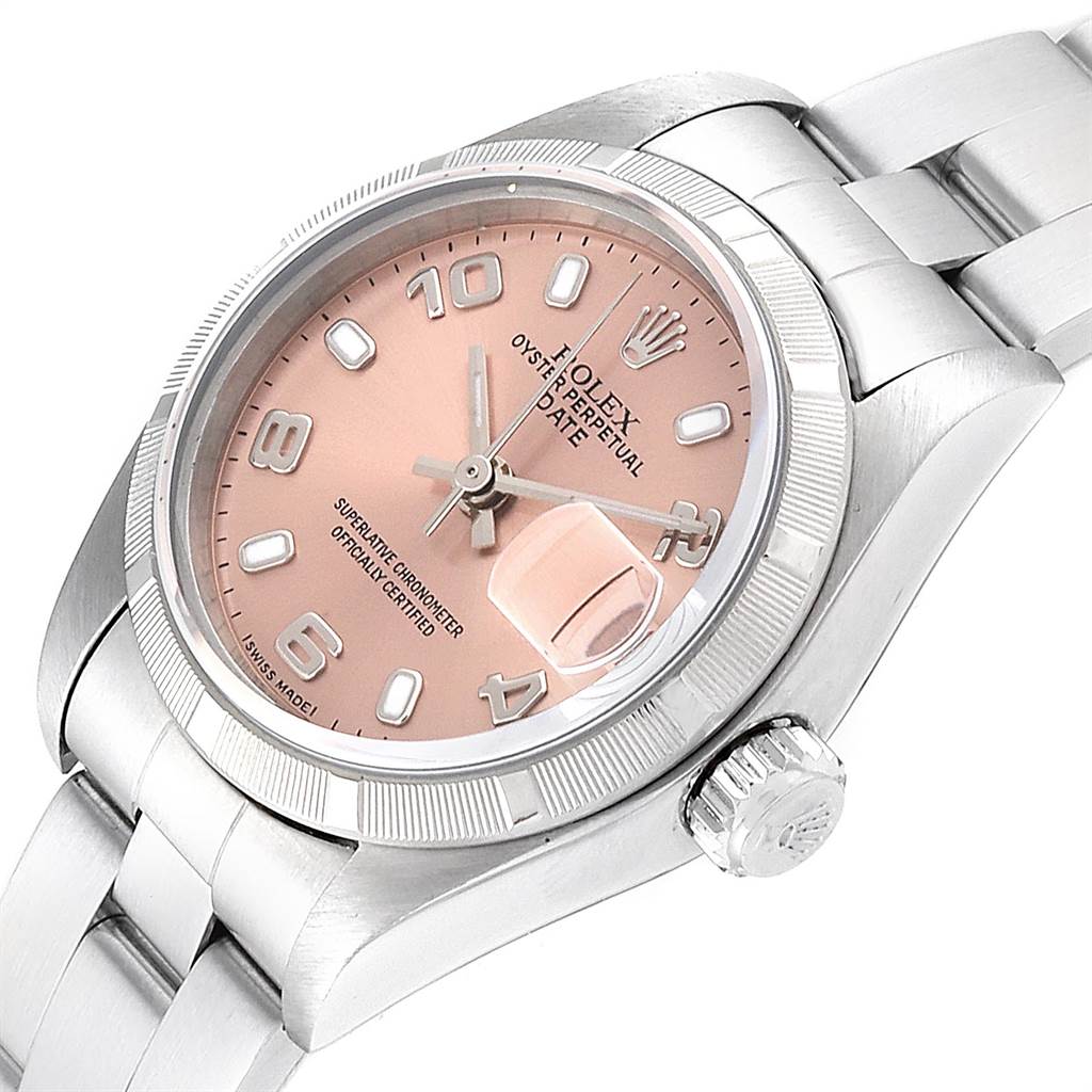 rolex day date salmon dial