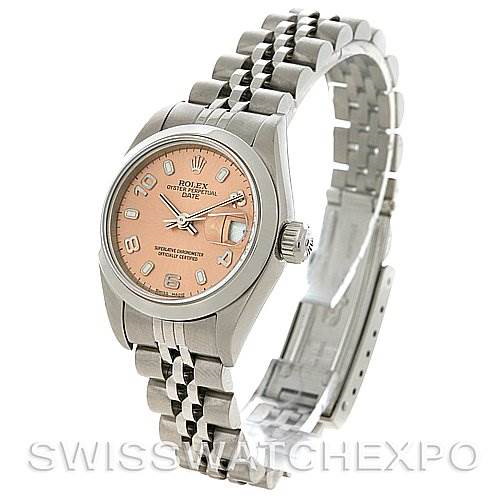 Rolex Oyster Perpetual Date Ladies Ss Watch 79160 SwissWatchExpo