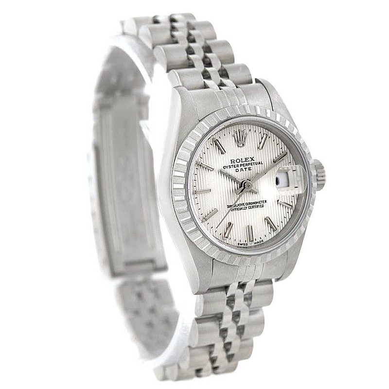 Rolex Date Women Stainless Steel Watch 79240 SwissWatchExpo