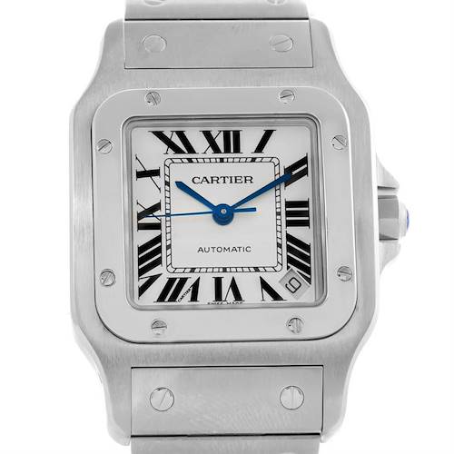 Photo of Cartier Santos Galbee XL Steel Mens Automatic Watch W20098D6