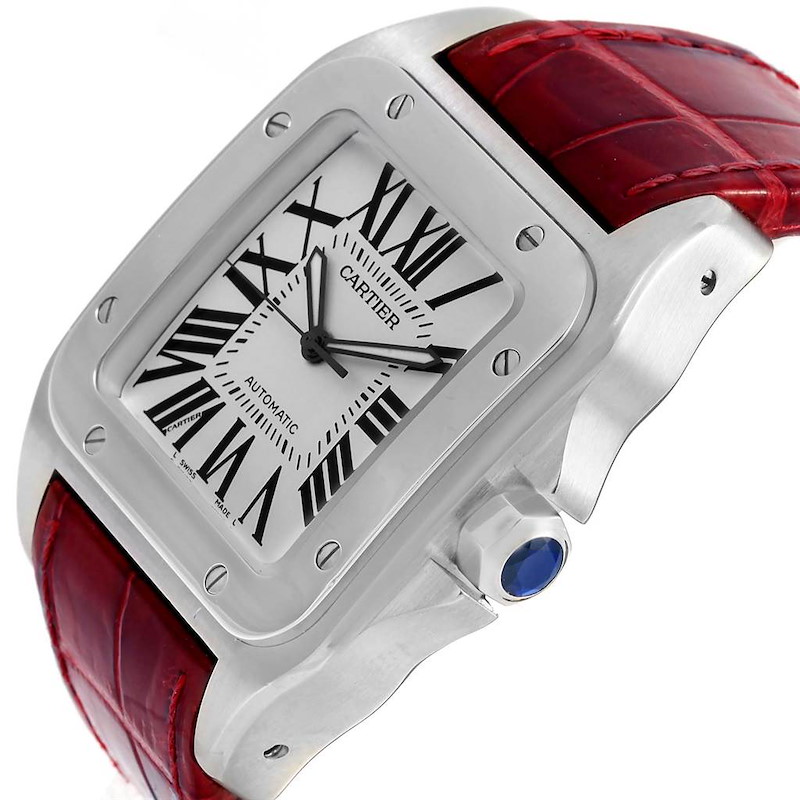 cartier santos 100 strap