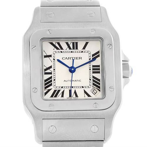 Photo of Cartier Santos Galbee XL Steel Mens Automatic Watch W20098D6