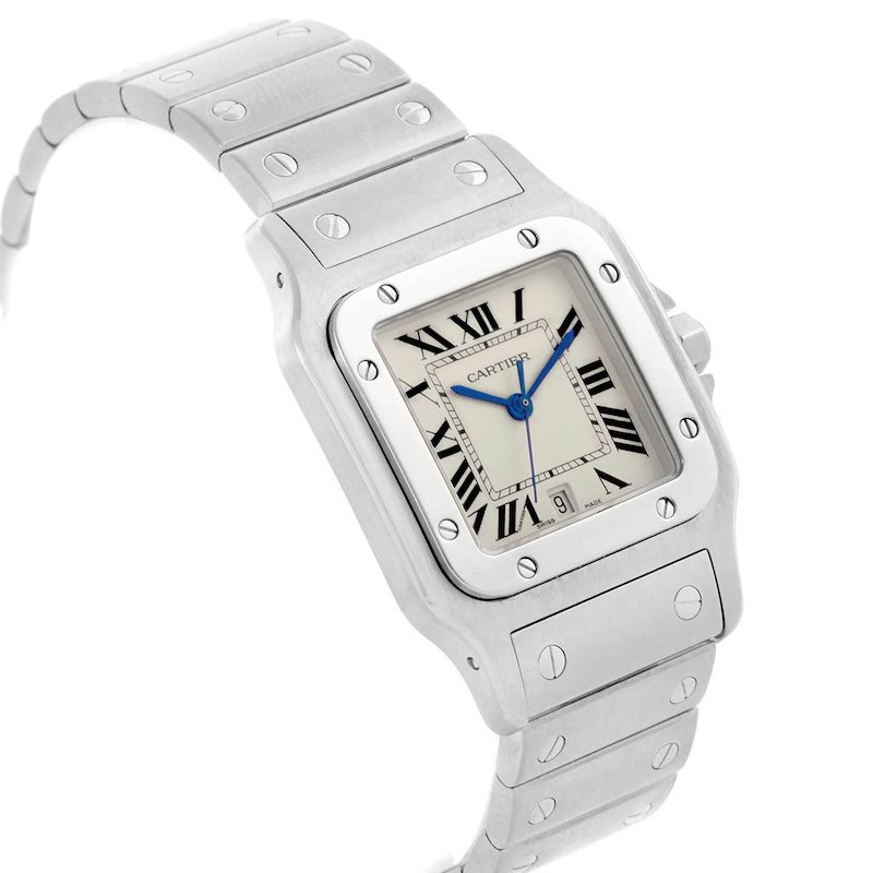 Cartier Santos Stainless Steel W20060d6 Stock 12407 Swisswatchexpo