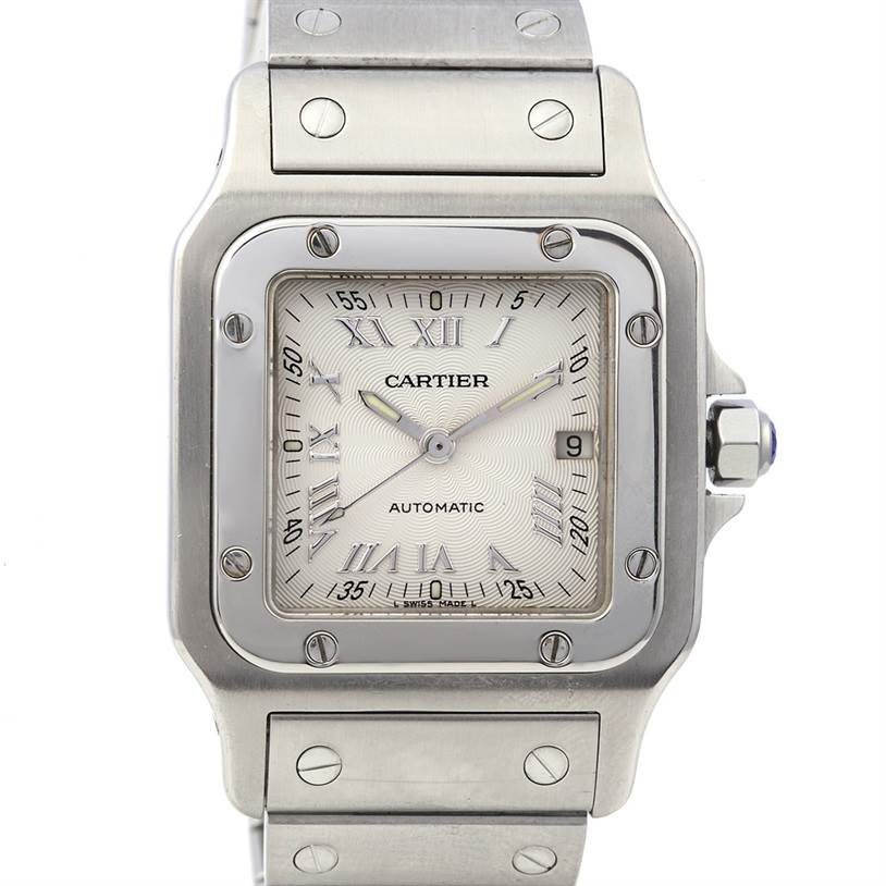 Cartier Santos Galbee Large Automatic Watch W20055D6 | SwissWatchExpo