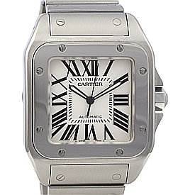 Photo of Cartier Santos 100 Ss Large Automatic Watch 2656