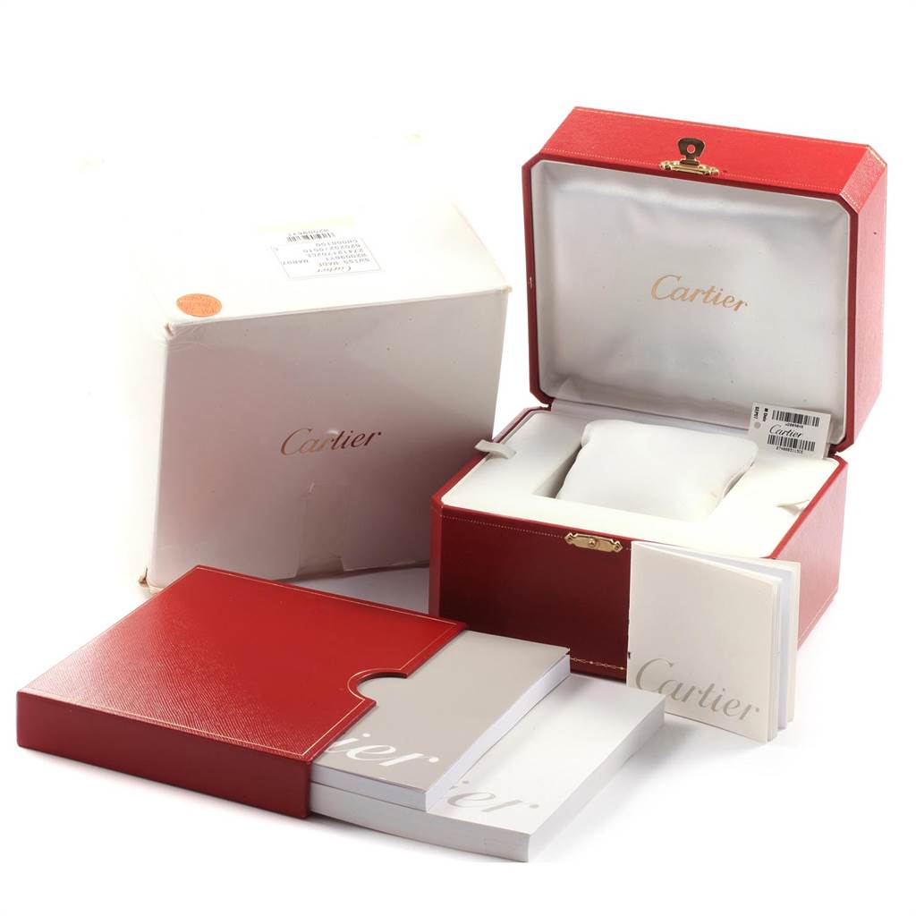 cartier box and papers