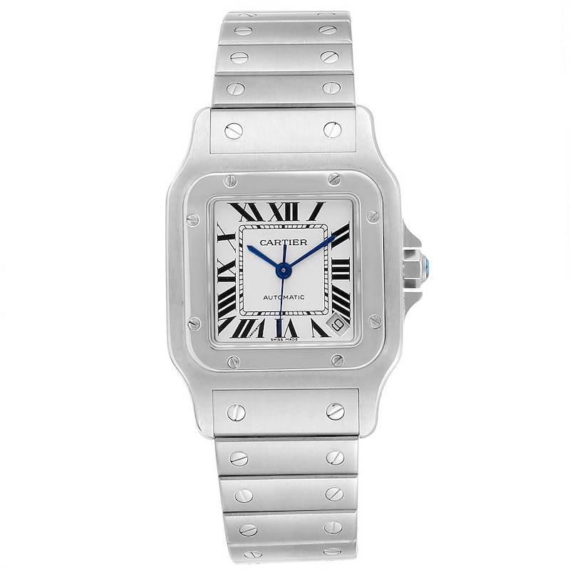 Cartier Santos Galbee XL Automatic Steel Unisex Watch W20098D6 ...