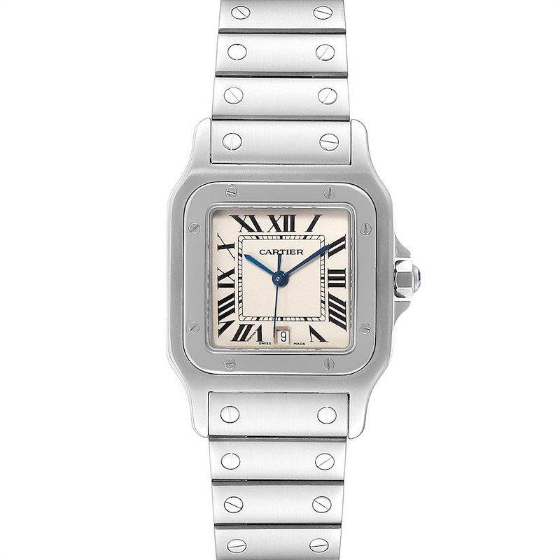 Cartier Santos Galbee Stainless Steel Mens Watch W20060D6 | SwissWatchExpo