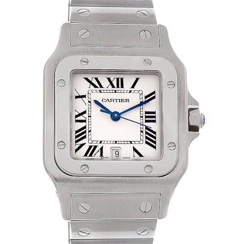 Photo of Cartier Santos Galbee Men's Quartz Steel Watch W20060D6