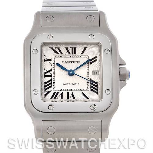 Photo of Cartier Santos Galbee Large Automatic Steel W20055D6