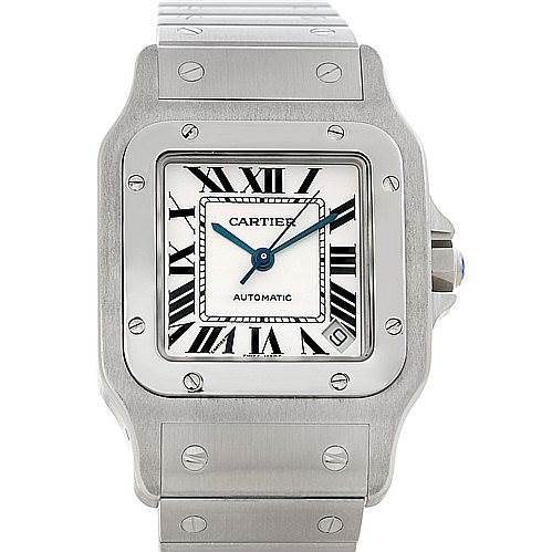 Cartier Santos Galbee XL Steel Mens Watch W20098D6 | SwissWatchExpo