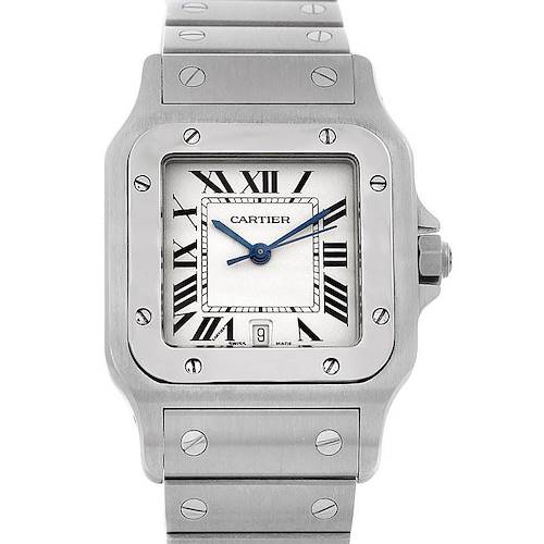 Photo of Cartier Santos Galbee Men's Quartz Steel Watch W20060D6