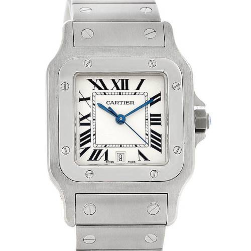 Photo of Cartier Santos Galbee Mens Quartz Steel Watch W20060D6