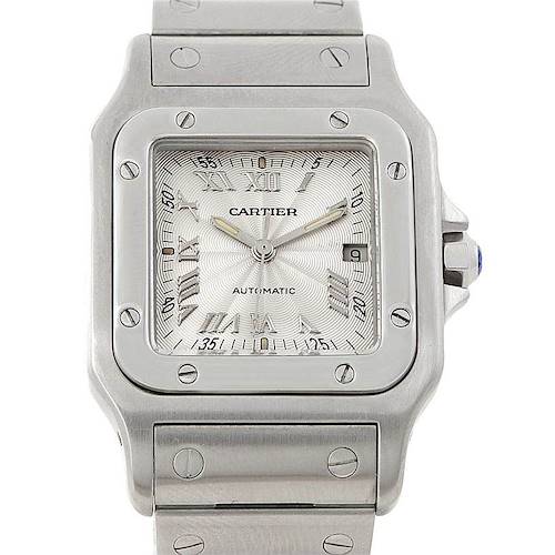 Photo of Cartier Santos Galbee Mens Automatic Steel Watch W20055D6