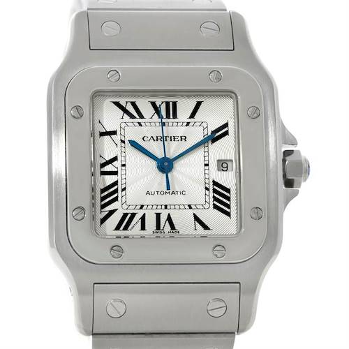 Photo of Cartier Santos Galbee Large Automatic Steel Watch W20055D6