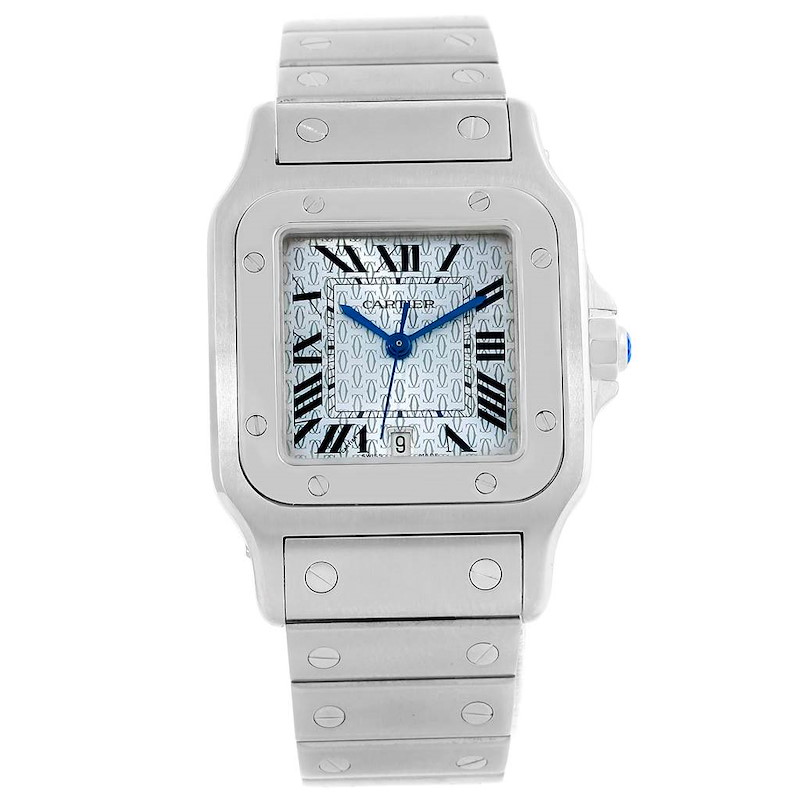Cartier Santos Galbee Mens Limited Production Quartz Watch W20065D6 SwissWatchExpo