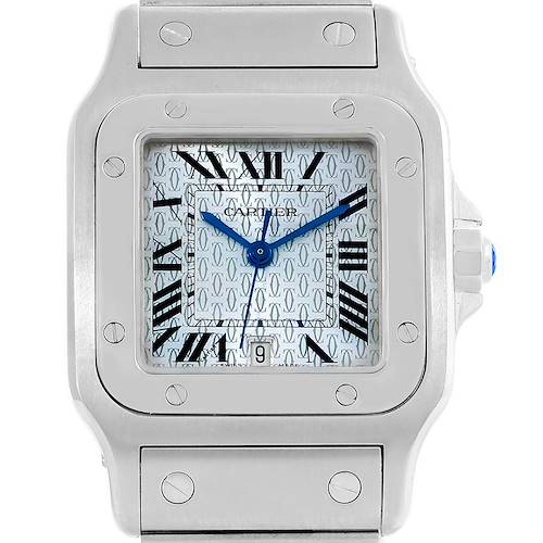Photo of Cartier Santos Galbee Mens Limited Production Quartz Watch W20065D6