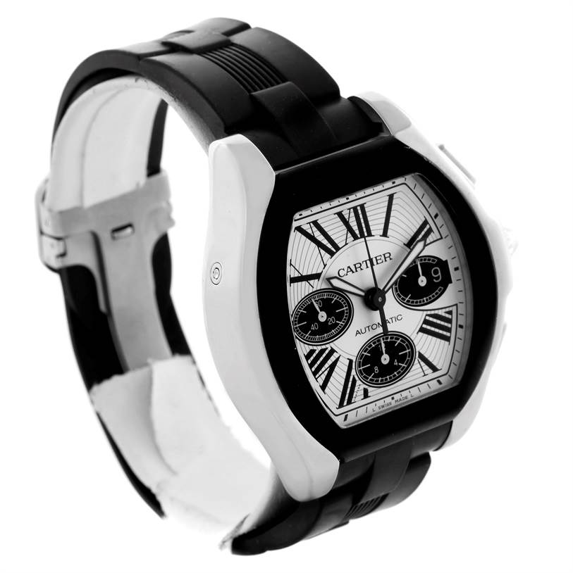 Cartier Roadster Stainless Steel W6206020 | Stock 16009 | SwissWatchExpo