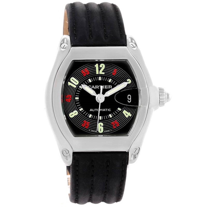 Cartier Roadster Watch Stainless Steel W62002V3 | SwissWatchExpo