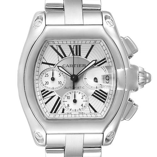Photo of Cartier Roadster XL Chronograph Automatic Mens Watch W62019X6