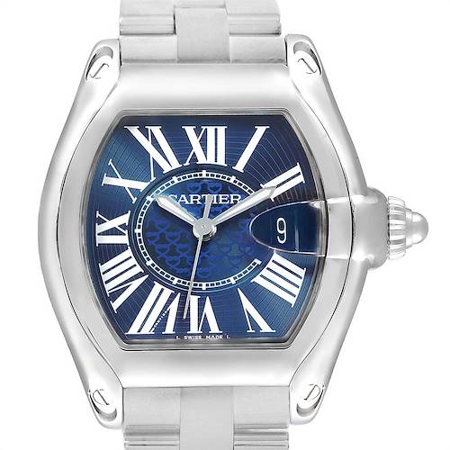 Photo of Cartier Roadster XL 100th Anniversary Blue Dial Mens Watch W6206012