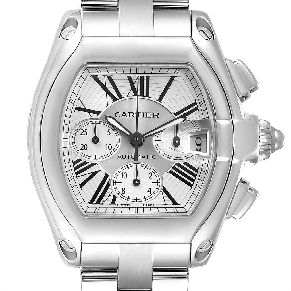 Cartier Roadster Stainless Steel W62019X6 | Stock 26888 | SwissWatchExpo