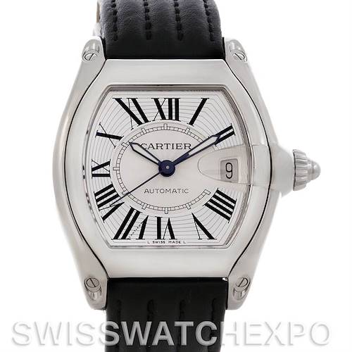 Photo of Cartier Roadster Steel Automatic Mens Watch W62025V3