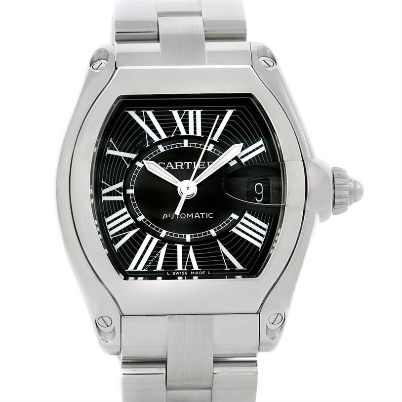 Cartier Roadster Stainless Steel W62041V3 | Stock 5166 | SwissWatchExpo