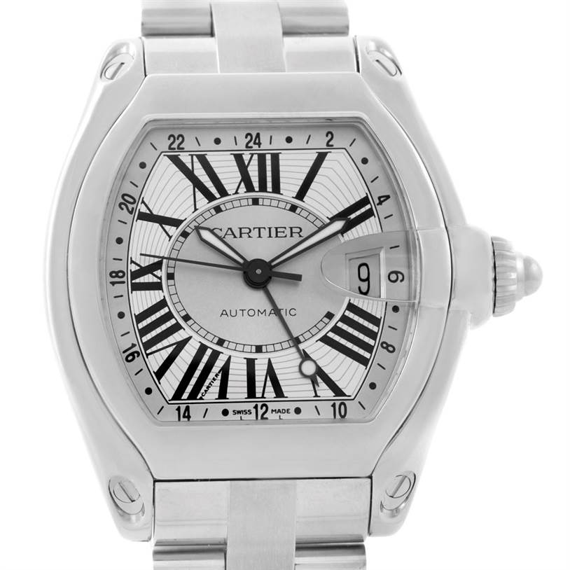 Cartier Roadster Stainless Steel W62032X6 | Stock 7966 | SwissWatchExpo