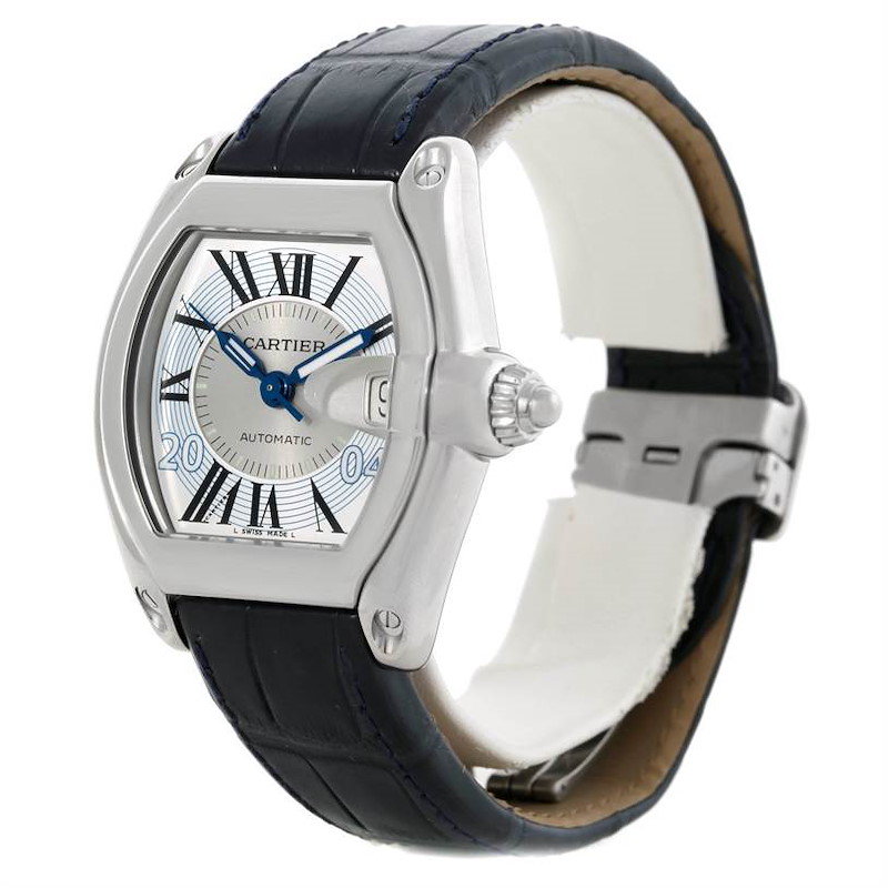 Cartier Roadster Mens Large Watch W62025V3 Greek Edition SwissWatchExpo
