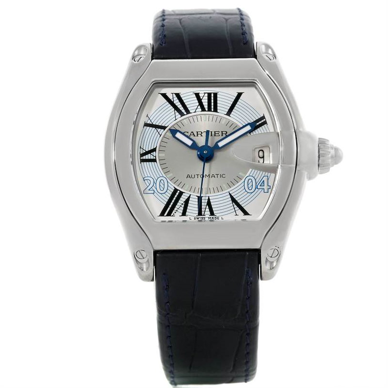 Cartier Roadster Mens Large Watch W62025V3 Greek Edition